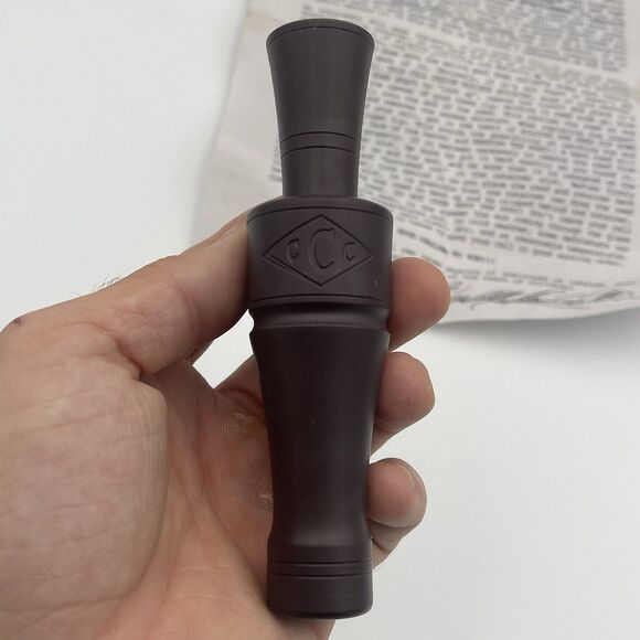 CCC Carlson Championship Calls Brown Duck Call With Lanyard, Tape + Paperwork - Picture 3 of 15